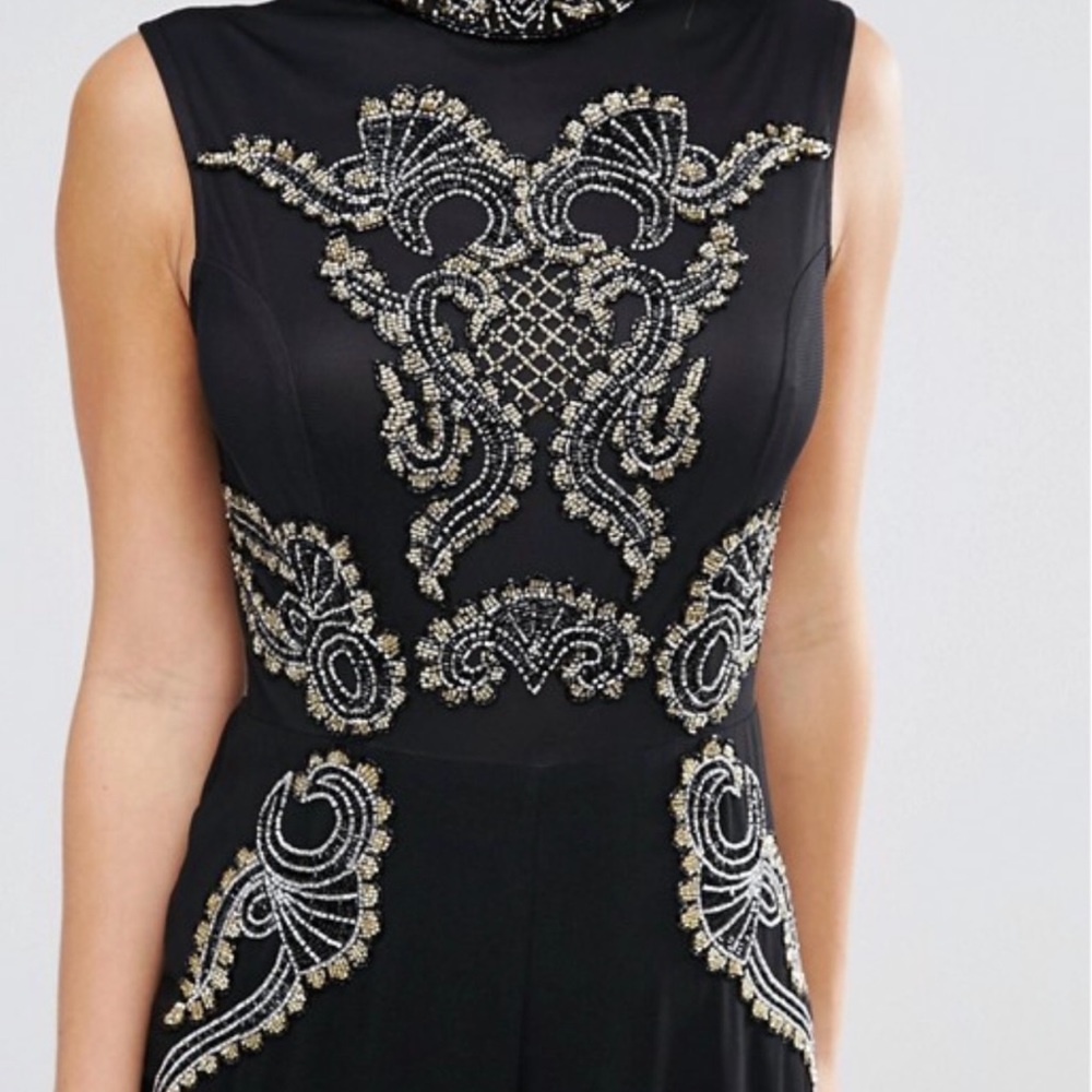ISO asos beaded jumpsuit in size 6-8